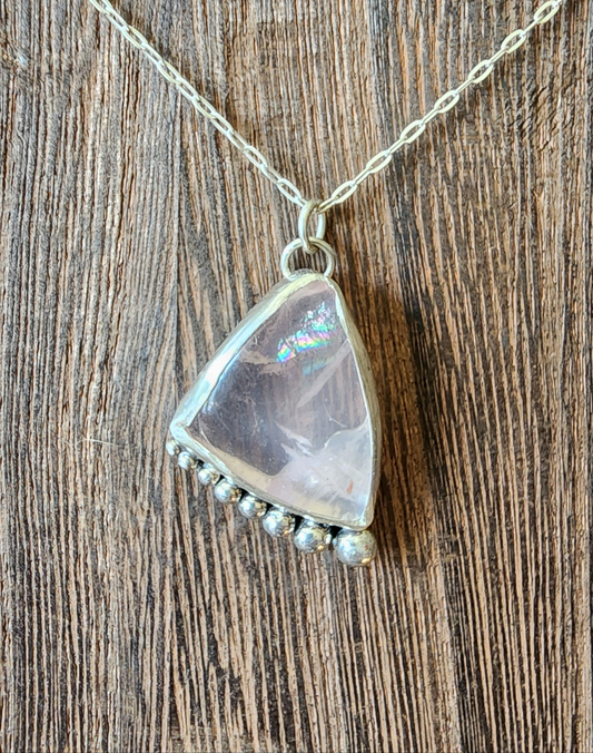 Rose Quartz Pendant #02