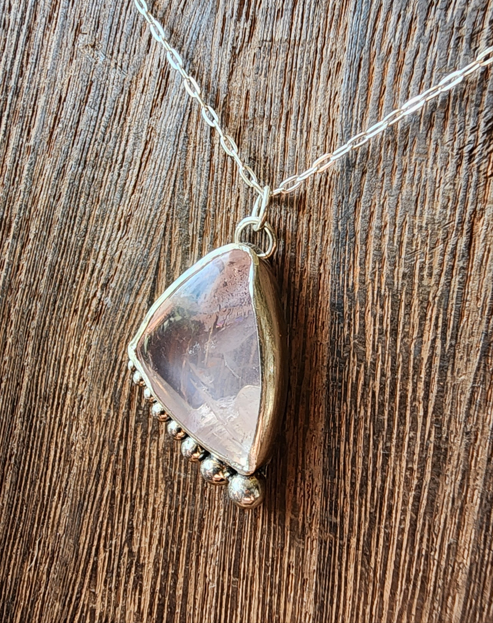Rose Quartz Pendant #02