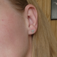 Sterling Silver Hummingbird Studs