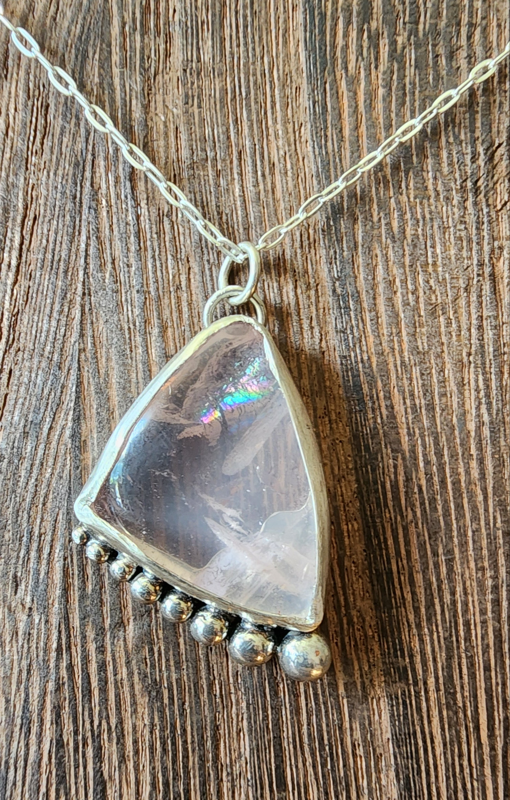 Rose Quartz Pendant #02