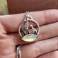 Prehnite Giraffe Pendant- Jamie