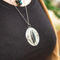 Labradorite and Seal Medallion