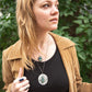 Labradorite and Seal Medallion