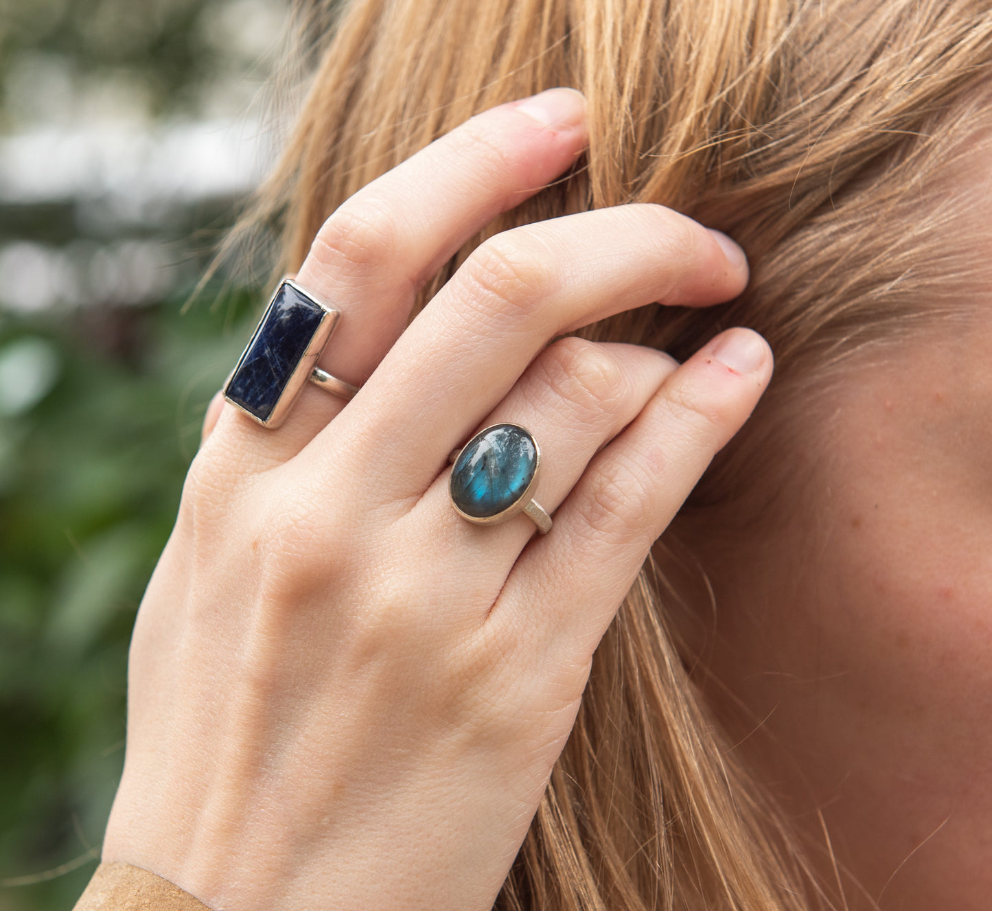 Labradorite Ring- Size 4.75