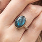 Labradorite Ring- Size 4.75